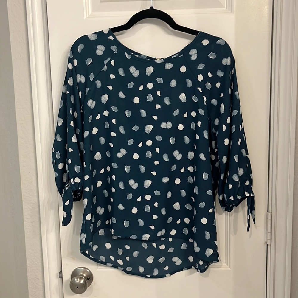 Cute tie summer shirt